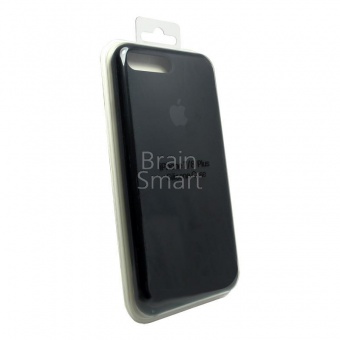 Накладка Silicone Case Original iPhone 7 Plus/8 Plus (18) Чёрный - фото, изображение, картинка