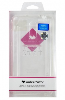 Накладка силиконовая Goospery Xiaomi Redmi Note 3 Прозрачный - фото, изображение, картинка