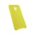 Накладка Silicone Case Samsung A730 (A8+ 2018)  (4) Жёлтый - фото, изображение, картинка