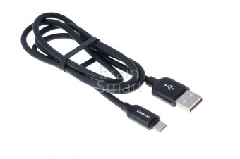 USB кабель Micro Awei CL81 (1м) Черный - фото, изображение, картинка