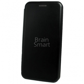 Книжка кожа Brauffen Huawei Honor 9 Lite Черный тех.упак - фото, изображение, картинка