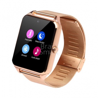 Умные часы Smart Watch Z60 Золотой - фото, изображение, картинка