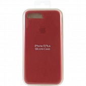 Накладка Silicone Case Original iPhone 7 Plus/8 Plus (25) Красная Камелия - фото, изображение, картинка