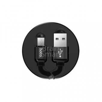 USB кабель Lightning+Micro HOCO U23 Two in One Resilient Collectable (1м) Черный - фото, изображение, картинка