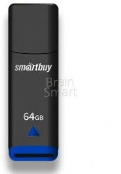 USB 2.0 Флеш-накопитель 64GB SmartBuy Easy Черный* - фото, изображение, картинка