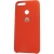 Накладка Silicone Case Huawei P Smart 2018 (14) Красный - фото, изображение, картинка