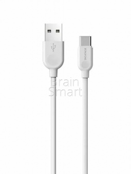 USB кабель Type-C Borofone BX14 3,0A (3м) Белый* - фото, изображение, картинка