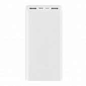 Внешний аккумулятор Xiaomi Power Bank 3 (PLM18ZM) 18W 20000 mAh Белый* - фото, изображение, картинка