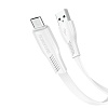 USB кабель Micro Borofone BX85 2,4A (1м) Белый* - фото, изображение, картинка