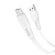 USB кабель Micro Borofone BX85 2,4A (1м) Белый* - фото, изображение, картинка