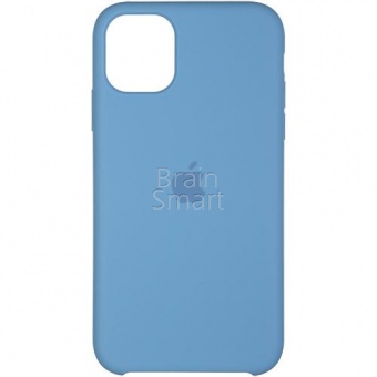 Накладка Silicone Case Original iPhone 11 Pro (16) Голубой - фото, изображение, картинка