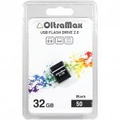 USB 2.0 Флеш-накопитель 32GB OltraMax 50 Черный - фото, изображение, картинка
