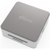 USB-картридер Ritmix CR-2051 (microSD/miniSD/TF/M2) Серебристый - фото, изображение, картинка