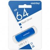 USB 2.0 Флеш-накопитель 64GB SmartBuy Scout Синий* - фото, изображение, картинка