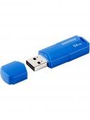USB 2.0 Флеш-накопитель 64GB SmartBuy Clue Синий - фото, изображение, картинка