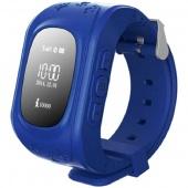 Умные часы Smart Baby Watch Q50 (LCD/LBS GPS) Синий - фото, изображение, картинка