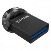 USB 3.0 Флеш-накопитель 32GB Sandisk Ultra Fit Чёрный* - фото, изображение, картинка