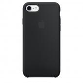Накладка Silicone Case Original iPhone 5/5S/SE (18) Чёрный* - фото, изображение, картинка
