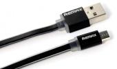 USB кабель Micro Remax RC-005m (1м) Черный - фото, изображение, картинка
