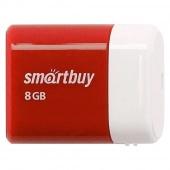 USB 2.0 Флеш-накопитель 8GB SmartBuy Lara Красный* - фото, изображение, картинка