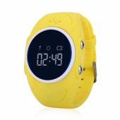 Умные часы Smart Baby Watch Q520s (влагозащита IP68) Желтый - фото, изображение, картинка