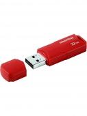 USB 2.0 Флеш-накопитель 32GB SmartBuy Clue Красный - фото, изображение, картинка