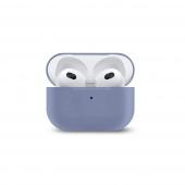 Чехол Silicone case для Apple Airpods 3 Сиреневый - фото, изображение, картинка