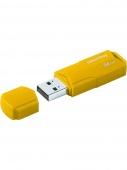 USB 2.0 Флеш-накопитель 64GB SmartBuy Clue Желтый - фото, изображение, картинка