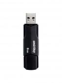 USB 2.0 Флеш-накопитель 8GB SmartBuy Clue Черный - фото, изображение, картинка