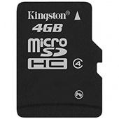 MicroSD 4GB Kingston Class 4 - фото, изображение, картинка