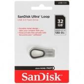 USB 3.0 Флеш-накопитель 32GB Sandisk Ultra Loop металл - фото, изображение, картинка