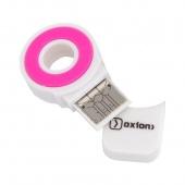 USB-картридер Oxion OCR014 (microSD) Розовый - фото, изображение, картинка