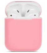 Чехол Silicone case для Apple Airpods Розовый* - фото, изображение, картинка