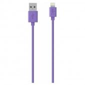 USB кабель Lightning Belkin (1,2м) Фиолетовый - фото, изображение, картинка
