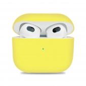 Чехол Silicone case для Apple Airpods 3 Желтый - фото, изображение, картинка