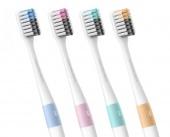 Зубная щетка Xiaomi Doctor Bei Toothbrush (4 шт в упаковке)* - фото, изображение, картинка