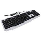 Клавиатура SmartBuy 333 Черный/Белый - фото, изображение, картинка