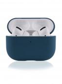 Чехол Silicone case для Apple Airpods Pro Синий - фото, изображение, картинка