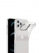 Накладка силиконовая Brauffen iPhone 12 Pro Max Прозрачный - фото, изображение, картинка