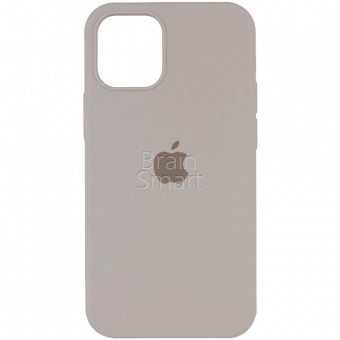 Накладка Silicone Case Original iPhone 12 mini (46) Серый - фото, изображение, картинка
