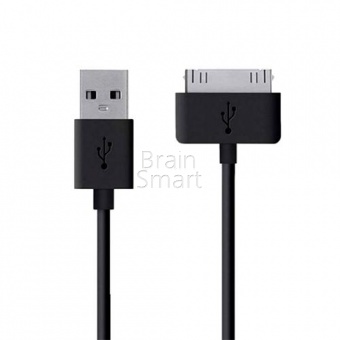 USB кабель iPhone 4 Belkin тех.упак (1,2м) Черный - фото, изображение, картинка