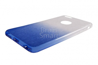 Накладка силиконовая Aspor Rainbow Collection с отливом iPhone 6 Plus Синий - фото, изображение, картинка