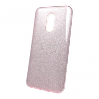 Накладка силиконовая Shine Блестящая Xiaomi Redmi 5 Plus Розовый - фото, изображение, картинка