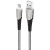USB кабель Micro Borofone BU15 Superior (1,2м) Черный/Серый - фото, изображение, картинка