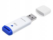 USB 2.0 Флеш-накопитель 16GB SmartBuy Easy Белый* - фото, изображение, картинка