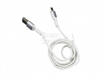 USB кабель Type-C Aspor A123 (1,2м) (2,1А) Белый - фото, изображение, картинка