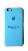 Накладка Silicone Case Original iPhone 6 Plus/6S Plus (16) Голубой - фото, изображение, картинка