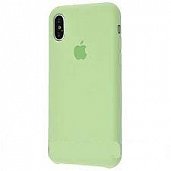 Накладка Silicone Case Original iPhone XR (68) Свежий Зеленый - фото, изображение, картинка