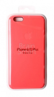 Накладка силиконовая Soft touch 360 origin iPhone 6 Plus Св. Розовый - фото, изображение, картинка