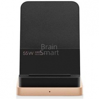 Беспроводное ЗУ Xiaomi Vertical Air Cooled Wireless Charger 55W (MDY-12-EN) Черный - фото, изображение, картинка